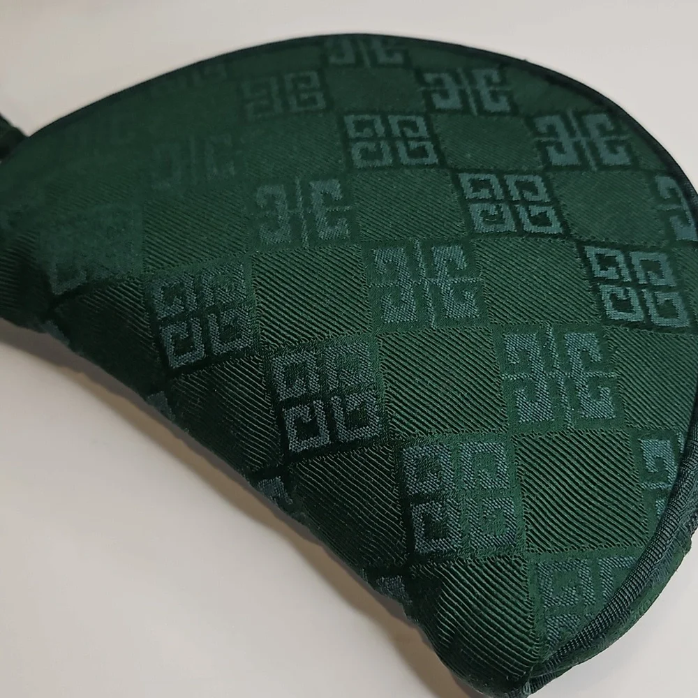 Givenchy Amarige Green Fabric Cosmetic Pouch